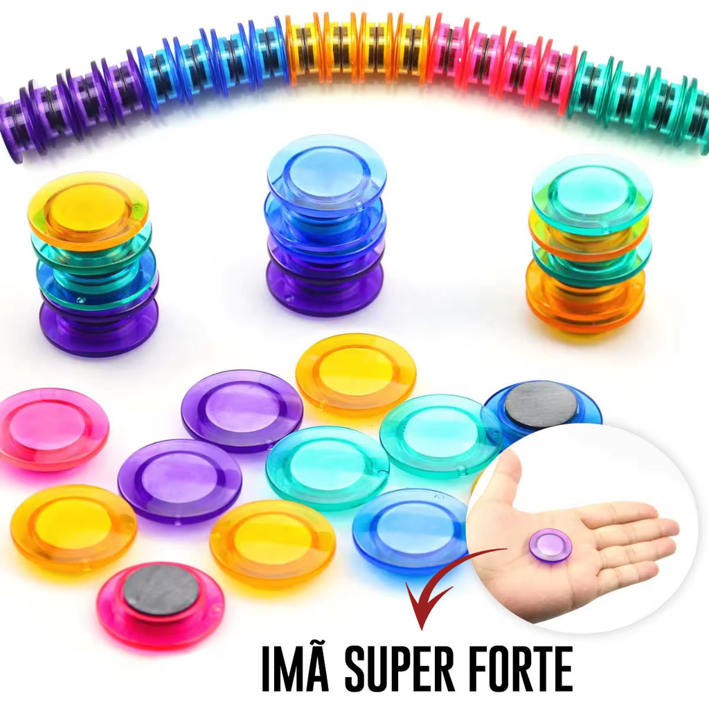 Kit 10/30/50 Ímã Geladeira Mural Quadros Decorativos Imã Colorido De Plástico