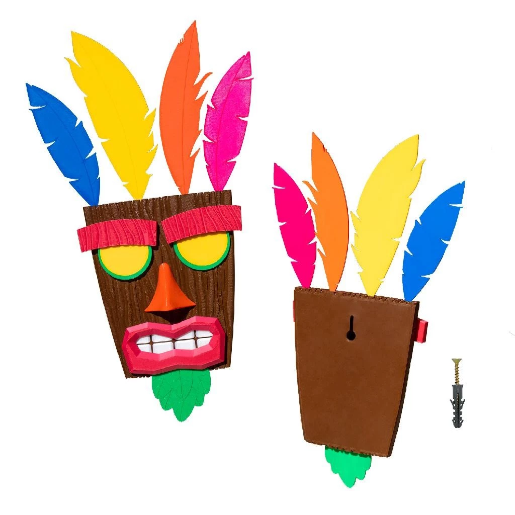 Máscara Aku Aku Crash - Decoração ENVIO IMEDIATO