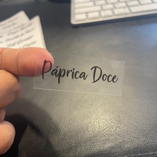 48 Etiquetas Minimalistas Adesivos Para Potinhos de Temperos Cozinha 5x2cm em Oferta na Shopee