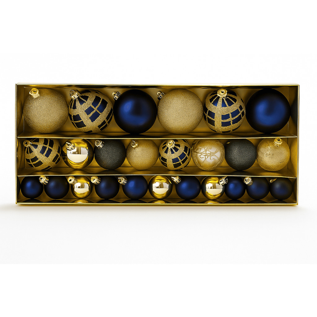 38 Bolas de Natal Decoração Árvore Premium Luxo Feitos a mão