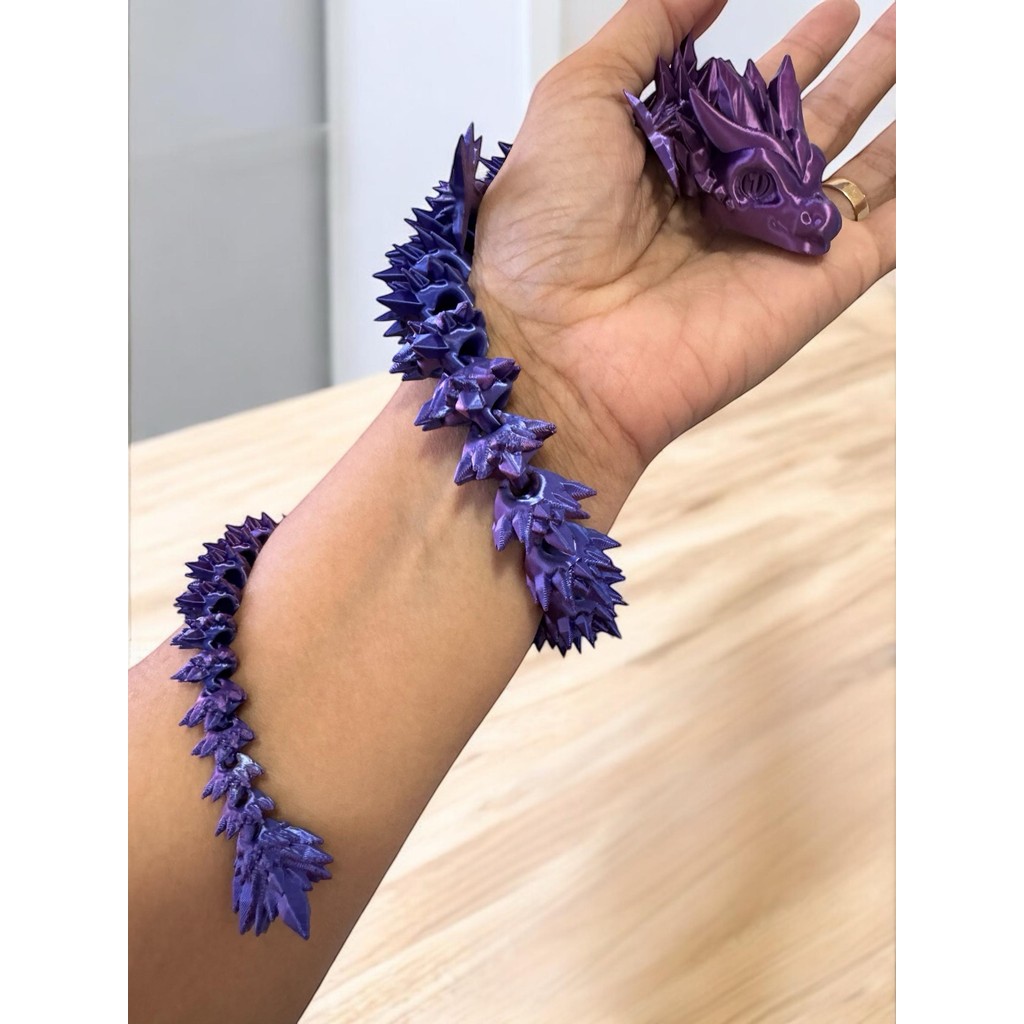 Dragão Cristal Articulado - 40cm em Oferta na Shopee