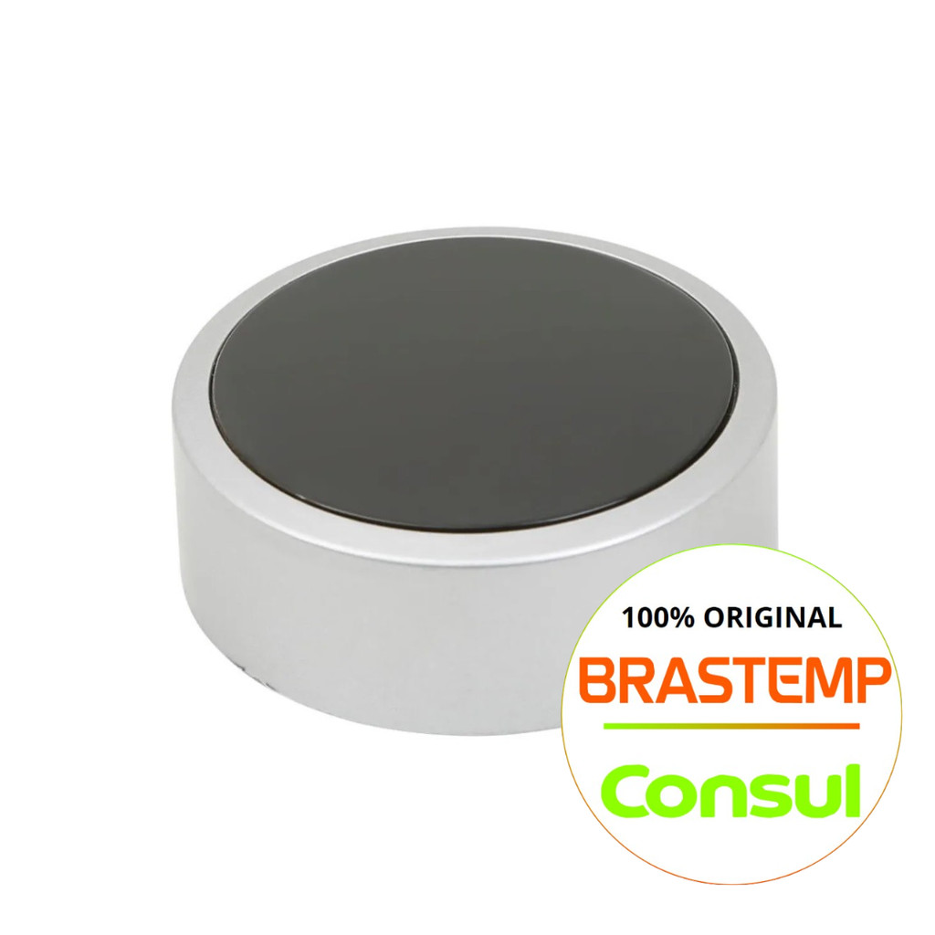 BOTÃO SELETOR PARA MAQUINA DE LAVAR BRASTEMP/CONSUL ORIGINAL - BWH15AB - BWU11AE.