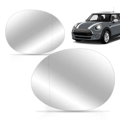 Lente Espelho Retrovisor Mini Cooper 2014 2015 2016 2017 2018 2019 2020 Placa Com Aquecedor