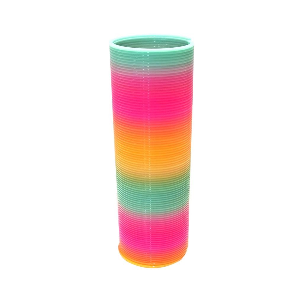 Mola Magica Tubo 15cm DM Toys Colorida Flexivel Relaxamento Educativo Diversao Infantil