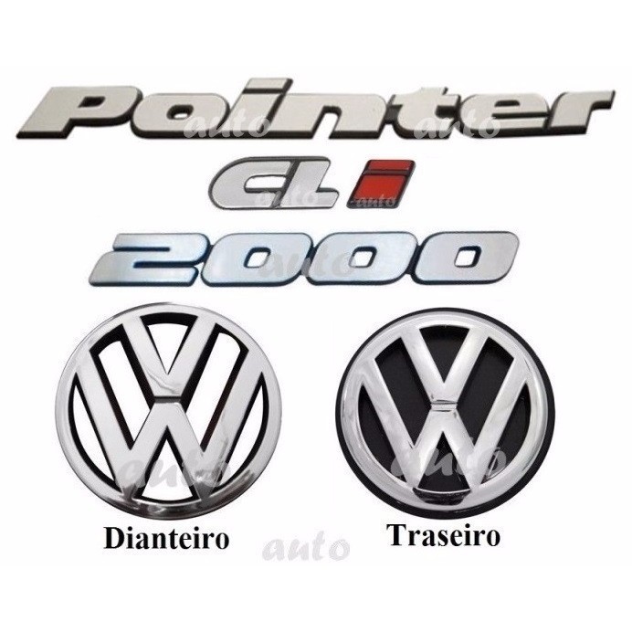 Kit Emblemas Pointer Cli 2000 - Modelo Original