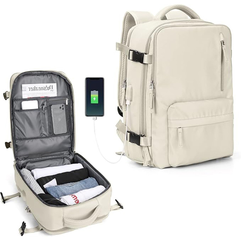 Mochila De Viagem Feminina Masculina Grande Capacidade Multifuncional Para Notebook Resistente Agua Anti Derramamento em Oferta na Shopee