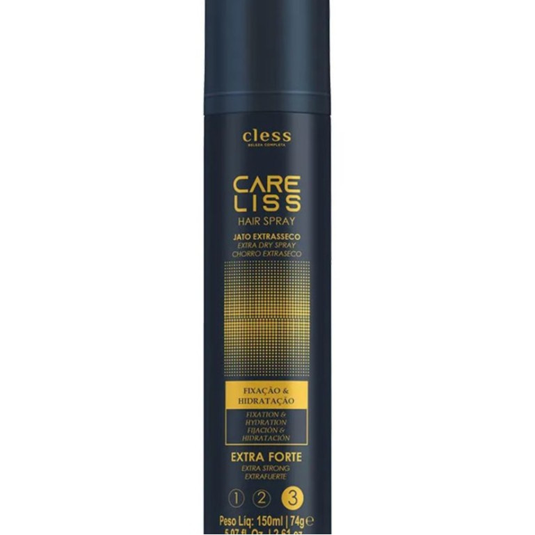 Hair Spray Fixador  Care Liss  Extra Forte  Cless 150ML em Oferta na Shopee