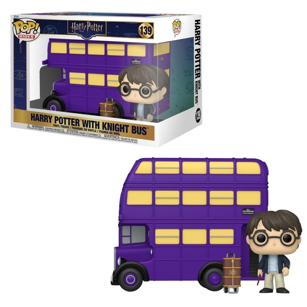 Boneco Funko Pop! Ride Super Deluxe Harry Potter Nôitibus em Oferta na Shopee