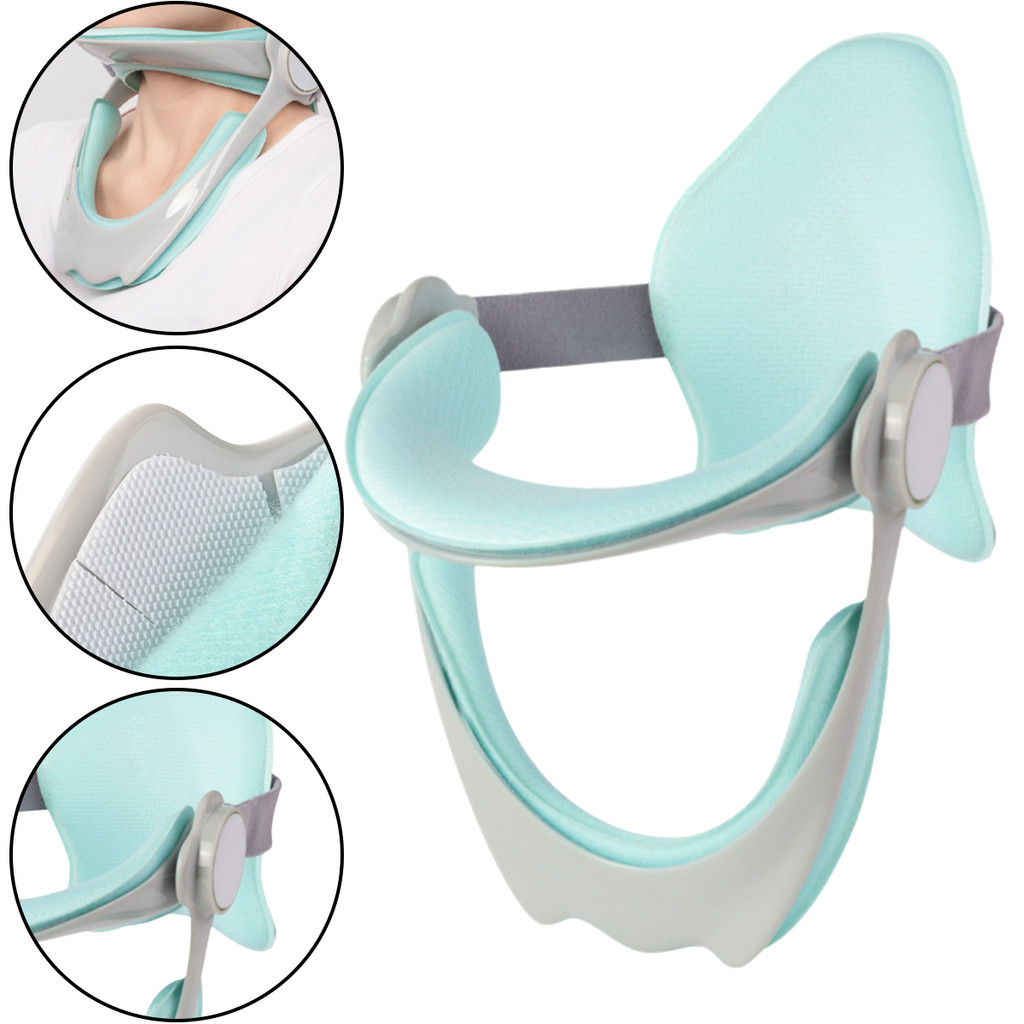 Dispositivo De Tração Cervical Ajustável , Corretor De Postura , Colar , Suporte Para Pescoço , Maca , Protetor De Colun