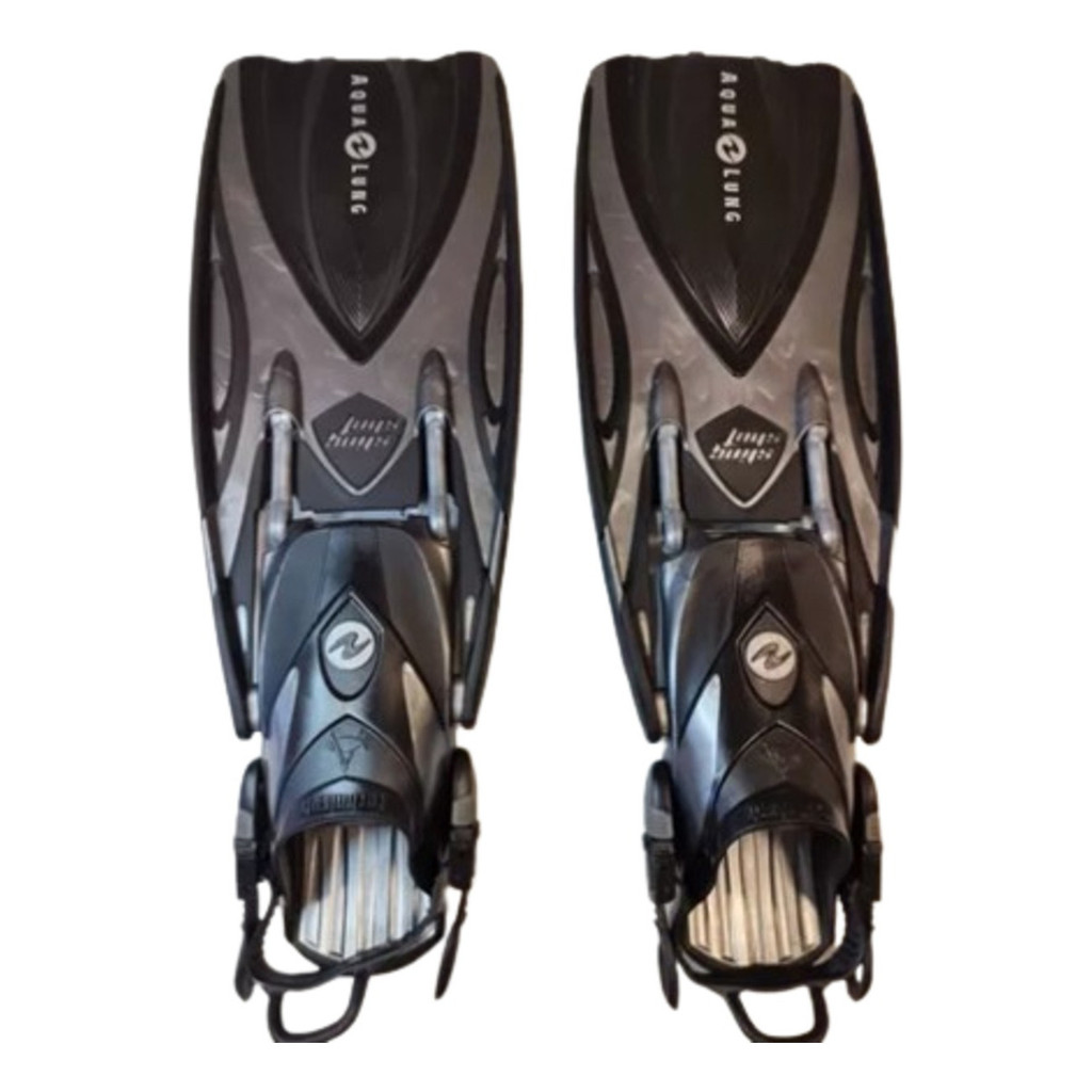 Nadadeira Slingshot Black Large Aqualung-technisub Italiana