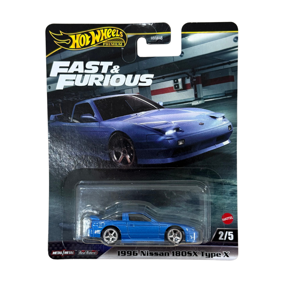 Hot Wheels Premium Nissan 180SX Type X 96 Velozes e Furiosos