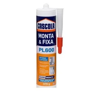 Monta & Fixa PL 600 Exterior Cascola,Cola de Madeira 1x375g