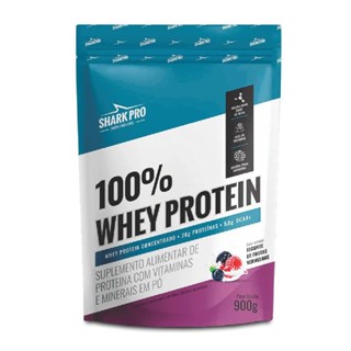 100% Whey Protein Refil 900g Shark Pro em Oferta na Shopee