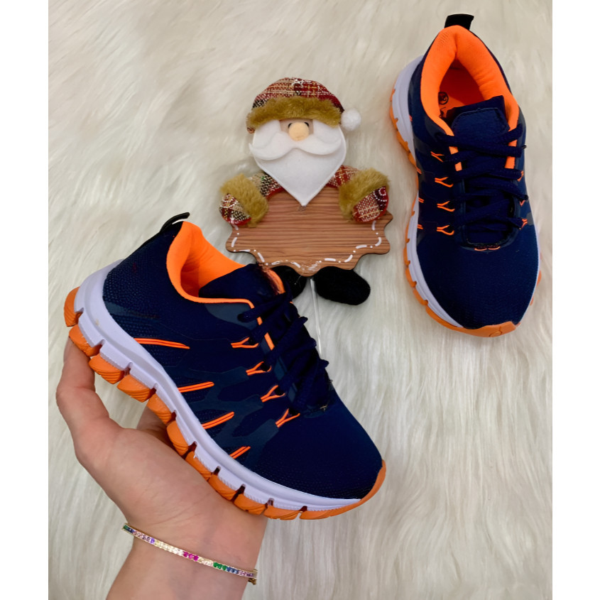 Kit 1 E 2 pares Tênis Infantil Feminino Masculino Criança Escolar e Dia a Dia Envio Full Xpress
