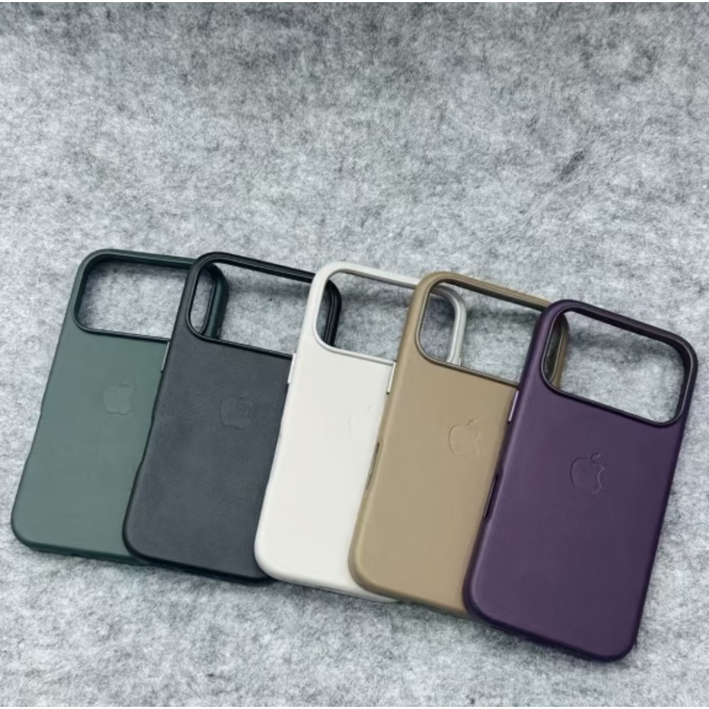 Capinha capa De Couro para iPhone 17 Air Pro Promax iphone 16,15  com pelicula de camera de BRINDE