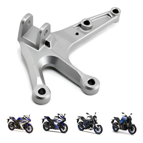 Suporte de Pedaleira Apoio Bacalhau Dianteiro p/ Yamaha Yzf R3 Mt03 2016 a 2025 Lado Direito