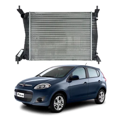 Radiador Agua Novo Palio 1.0 1.4 Manual 2011 A 2017