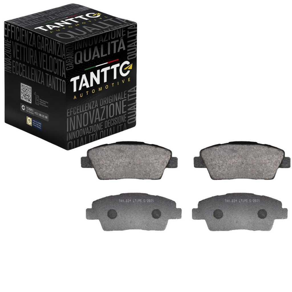 PASTILHA DE FREIO DIANTEIRO HB20 2012 A 2024 / HB20 S 2013 A 2021 / HB20 X 2016 A 2016 - TANTTO TAN824