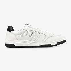 Tênis Casual Masculino Ferracini Vox Couro Branco Confortável Calce Fácil 8057-617D