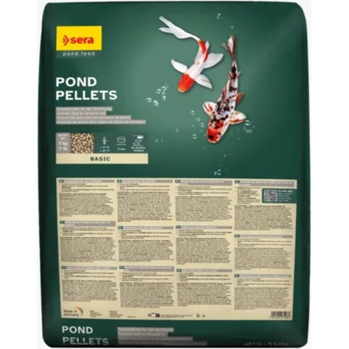 Ração para peixes de lago Sera Pond Pellets 5000g