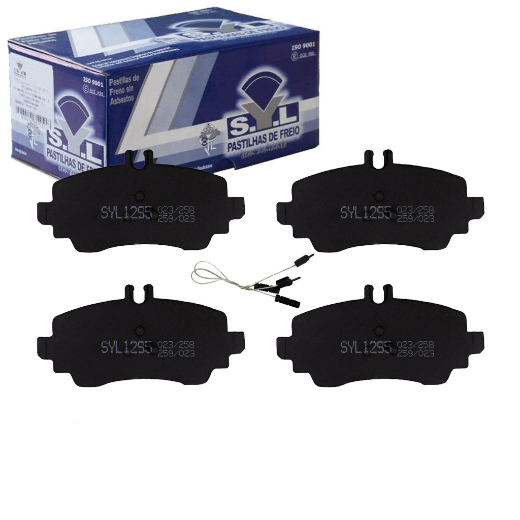 Pastilha De Freio Dianteira A160 1999 A 2004 / A160 Classic 1999 A 2004 / A190 2000 A 2004 / A190 Classic 2000 A 2004