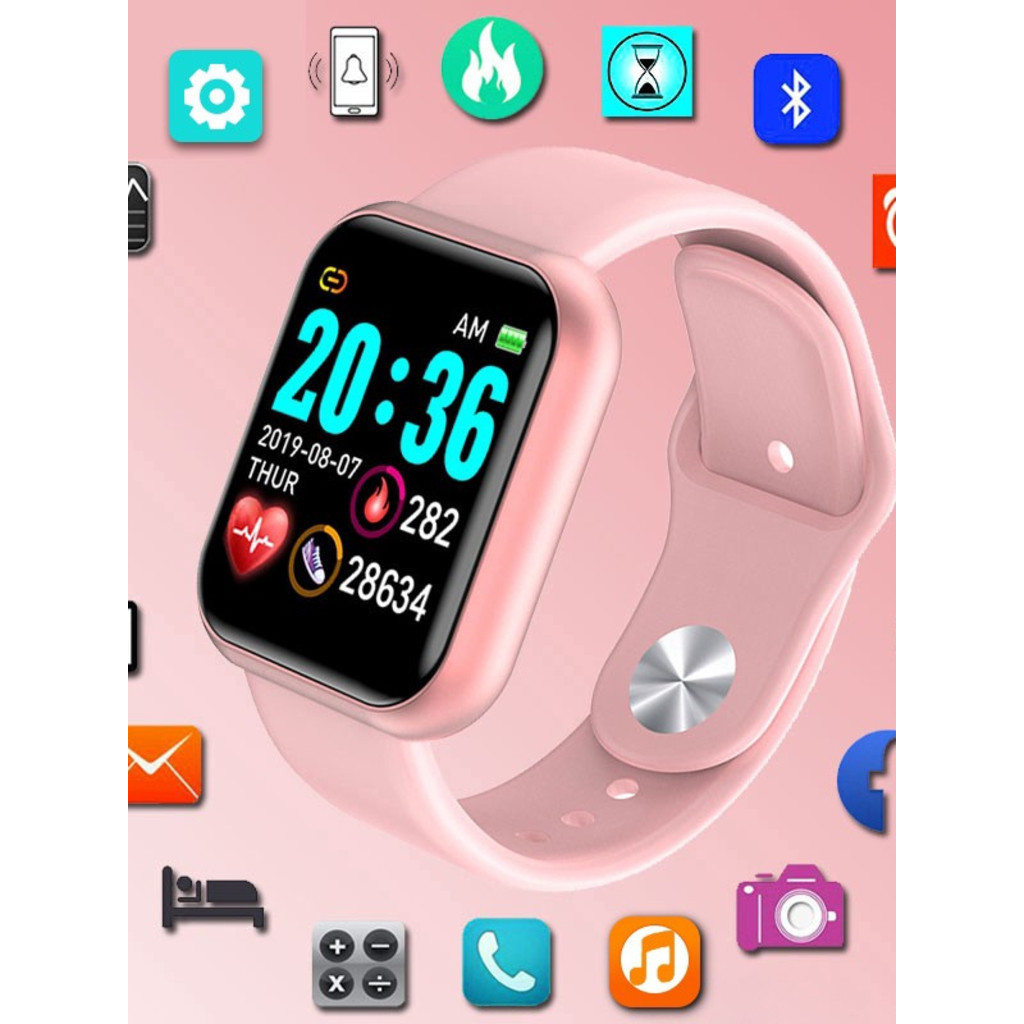 Smartwatch D20 Pro/ coloca foto na tela Esportivo Bluetooth