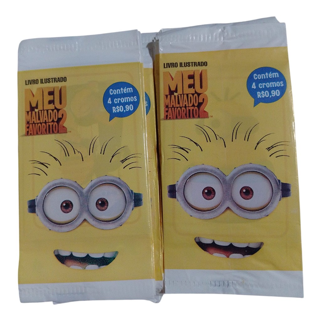 Envelopes de Figurinhas MEU MALVADO FAVORITO 2 - Kit com 20 Envelopes Lacrados - ALTO ASTRAL