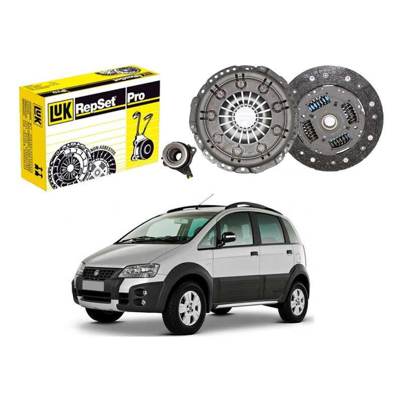 Kit Embreagem Luk Idea Adventure 1.8 8v 2006 A 2010 em Oferta na Shopee