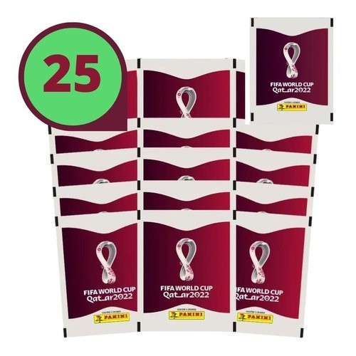 25 Figurinhas Avulsas Do Álbum Copa Do Mundo Qatar 2022