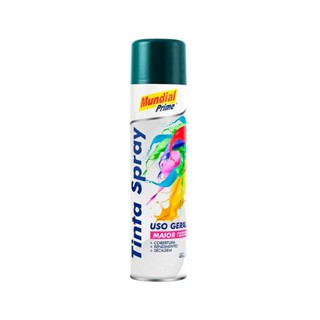 Tinta Spray Verde Escuro Brilhante 400ml Mundial Prime - Ae01000070 em Oferta na Shopee