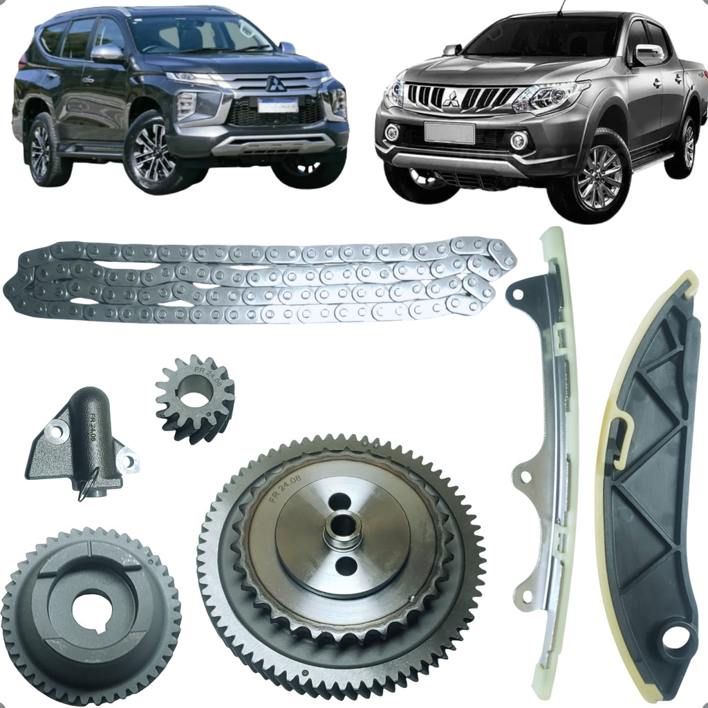 Kit Corrente De Comando L200 Triton Pajero Sport 2.4 16v Turbo Diesel 4n15 2016 A 2026 Completo