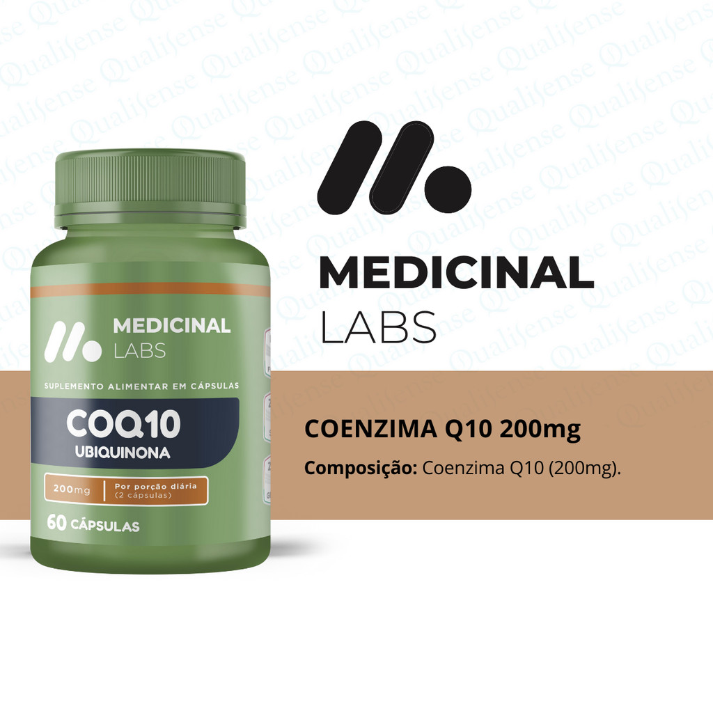 KIT 3 UN - COQ10 OMEGA 3 VITAMINA E 1000MG 60 SOFTGELS MEDICINAL LABS