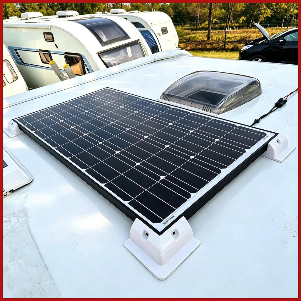 RV Painel Solar Mount Motorhome Acessórios Suporte De Fotovoltaico Para Motoristas Instaladores Dwellers pomermy