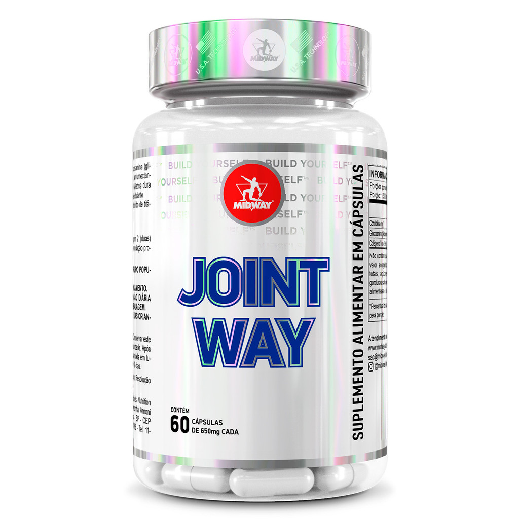 Joint Way Glucosamina, Condroitina, Colágeno Tipo II Midway