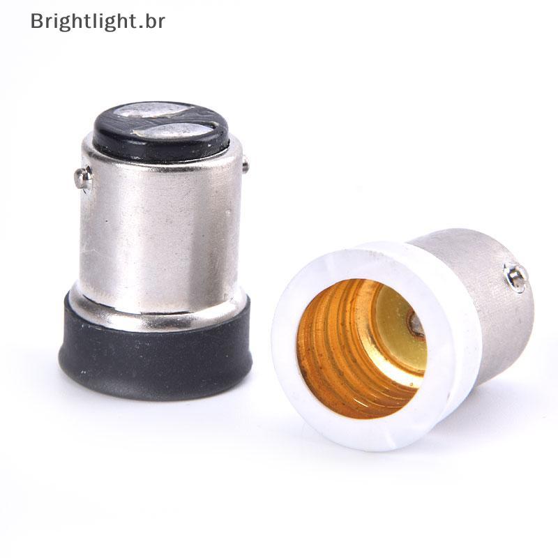 [brightlight.br] B15 Parafusado E14 E12 Soet Base De Lâmpada Braet Adaptador Converte [BR]