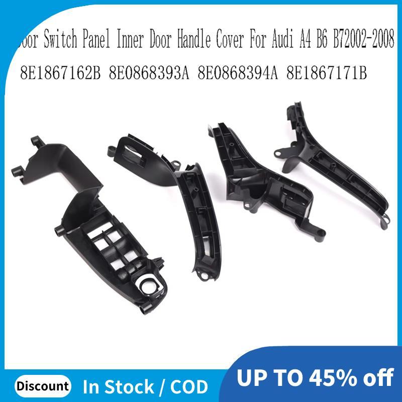4Pc Painel Interruptor Da Porta Do Carro Tampa Maçaneta Interna Para A4 B6 B72002-2008 8E1867162B 8e0868393um 8e0868394u