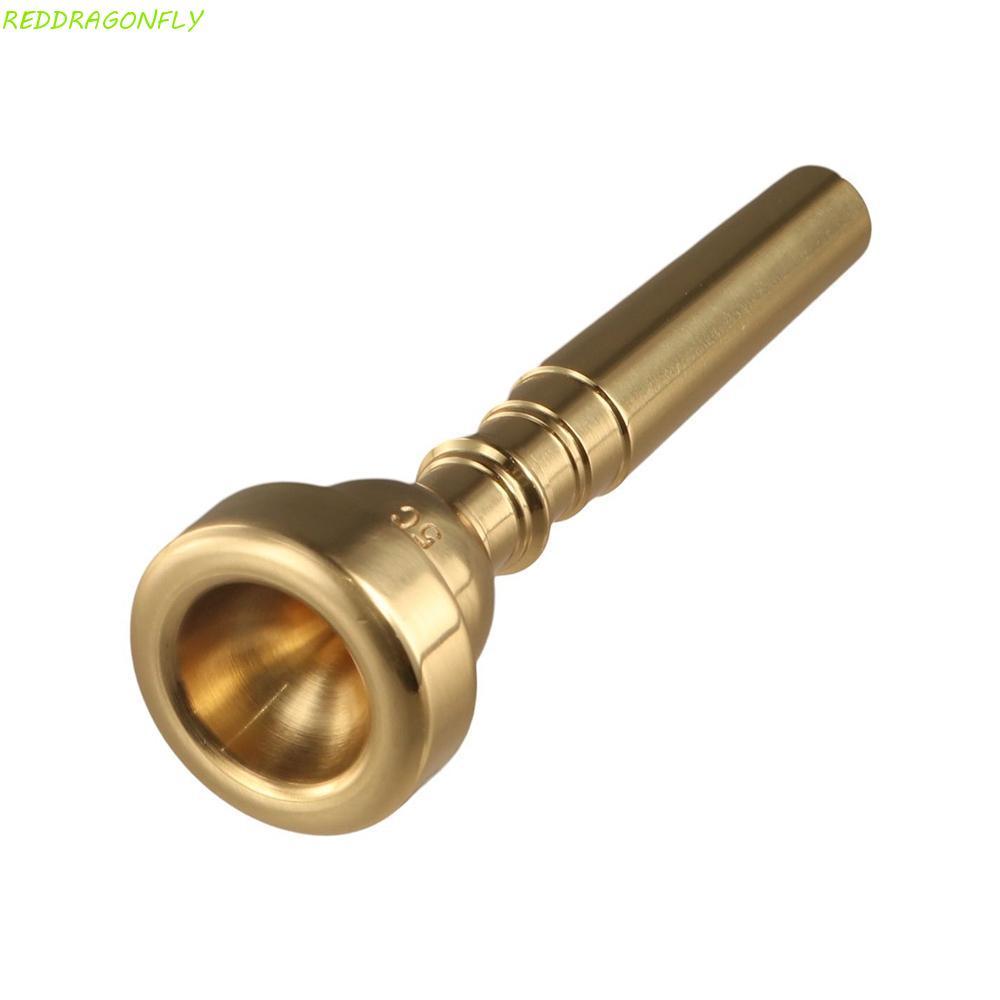 Boca De Corneta De Trompete RDERGOYL , Bocal De Metal Com Chifre 3C/5C/7C , Latão Para Iniciantes , Prata E Ouro