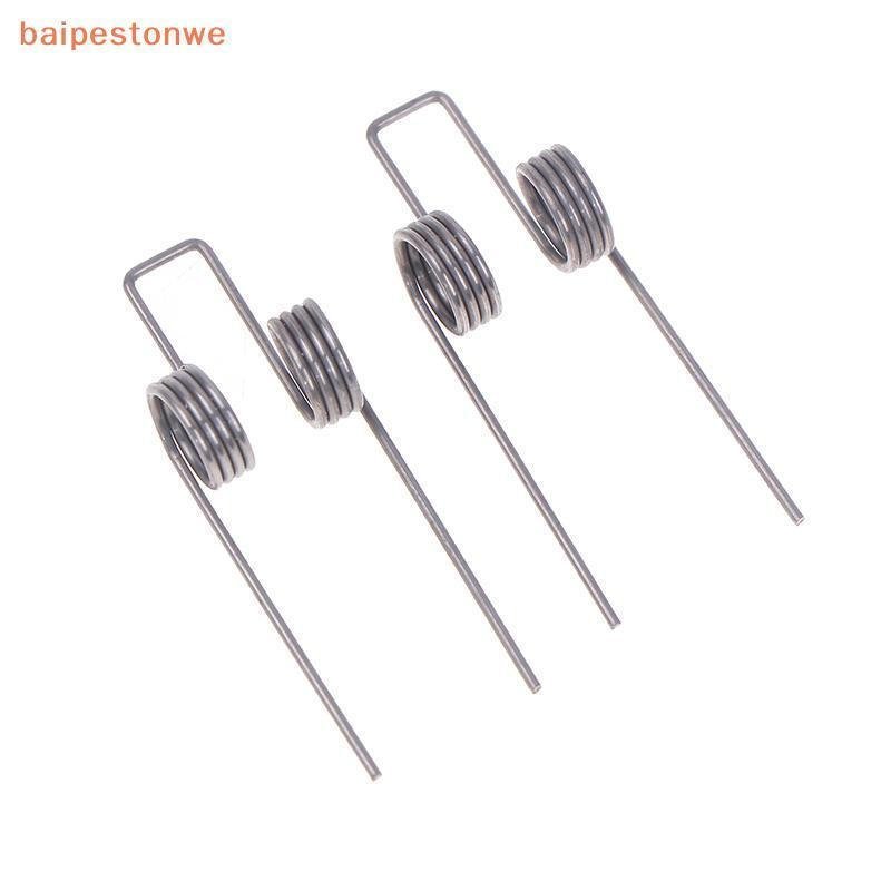 2 molas de torção dupla, diâmetro do fio 1,1 mm, diâmetro da rosca externa 10,5 mm, robustas e duráveis.