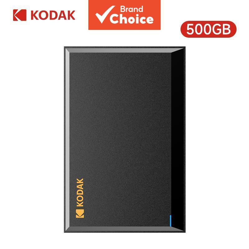 HDD De Armazenamento Externo Portátil Kodak P190 500 Gb/1 Tb Com Cabo USB-A De Super Velocidade (5 Gbps)-Adequado Para R