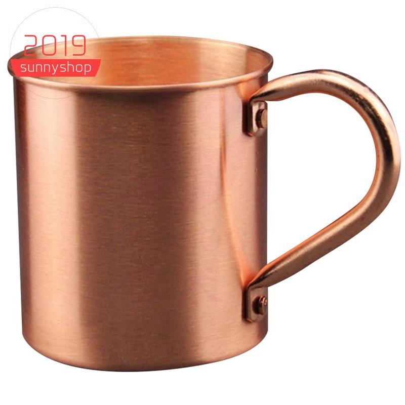 [Bestseller S] 450ML Caneca De Cobre Copo De Água Ondulação De Corpo Reto Bar Cocktail Cerveja De Vidro