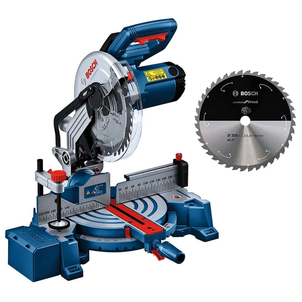 Serra Meia Esquadria GCM 254 + Disco Para Madeira 127V (0601B520D1) - Bosch