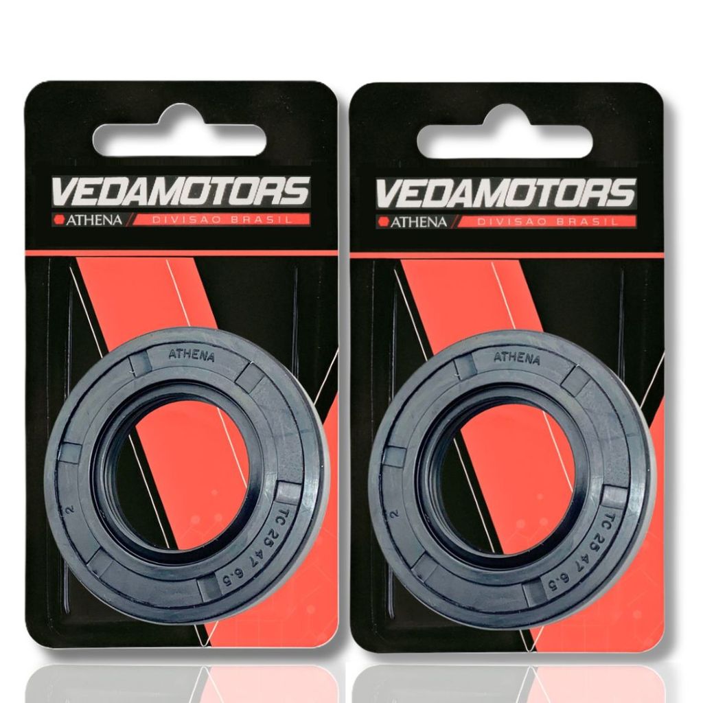 Kit Retentor Roda Traseira Nxr 160 Bros / Nxr 150 Bros / Xre 190 / Tornado 250 Vedamotors