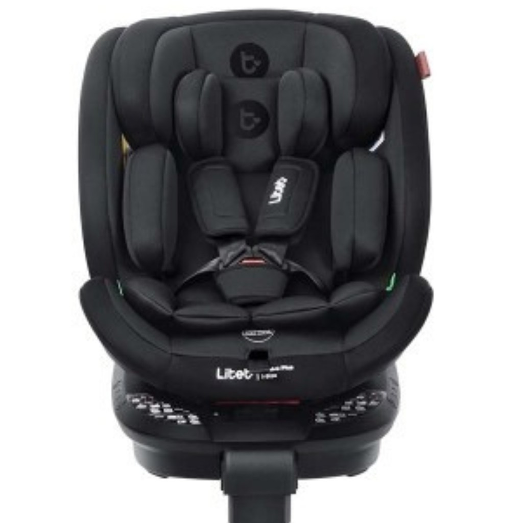 Cadeira para Carro Evolve Plus 360 Isofix Isize Preta Litet 40 a 150 Cm