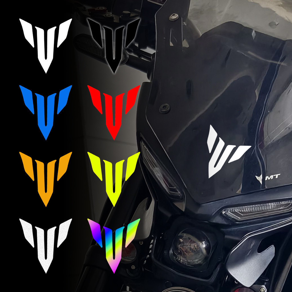 Para YAMAHA MT 01/07/09/25, Capa para Tanque de Combustível de Motocicleta, Adesivos Refletivos Criativos e Impermeáveis