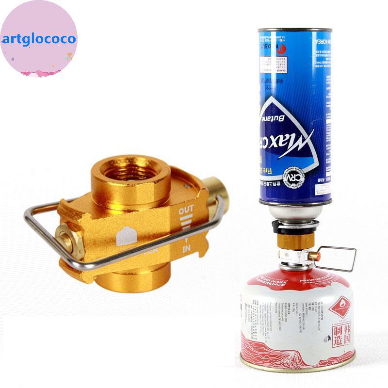 Artglococo Camping Gas Saver Plus Conversor De Gás Shifter Recarga Adaptador De Conversão De Tanque Plano BR