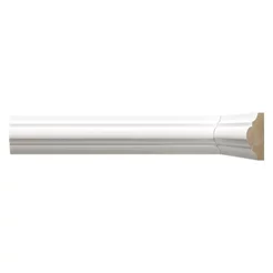 Kit 72m Boiserie MDF 3CMX15MMX2,40m Liso 300 Branco Moldufama Branco