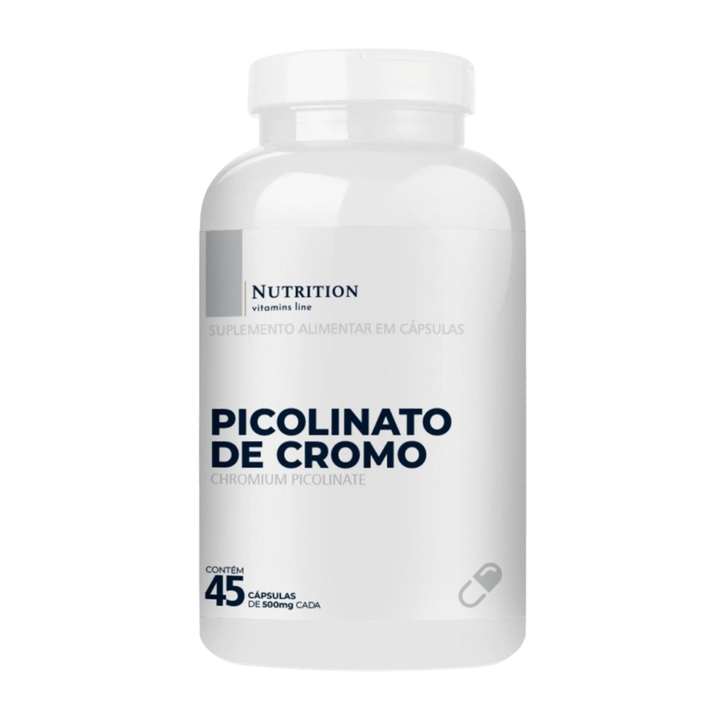 Picolinato de Cromo 45 cápsulas 500mg Nutrition Labs