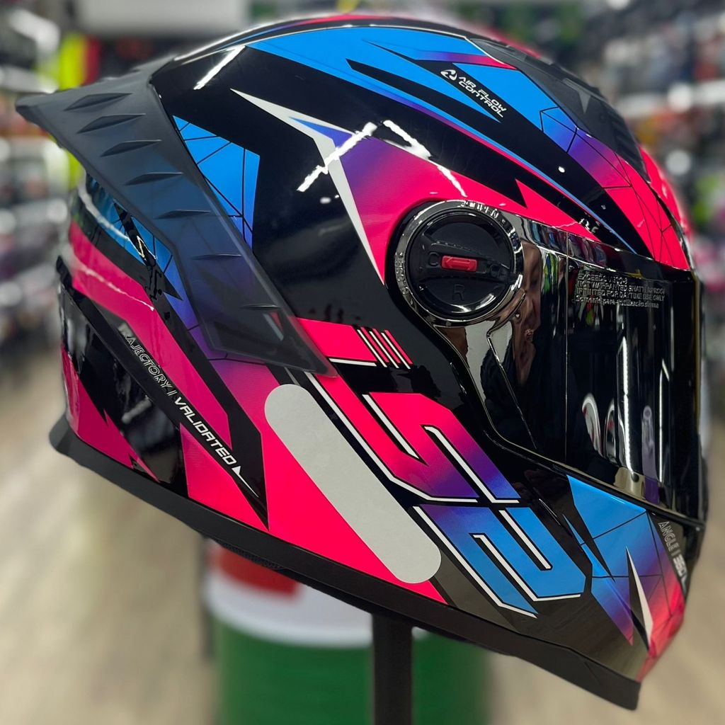 Capacete LS2 358 PRÓ AIRLINE BLUE PURPLE