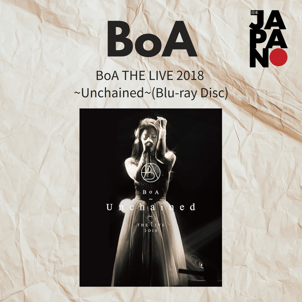 BoA - BoA The Live 2018 ~Unchained~ / Blu-ray（First Edition）