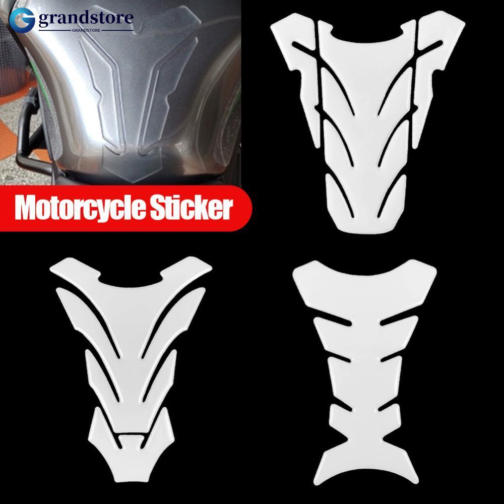 GRANDSTORE Universal Transparente Tanque Da Motocicleta Frente Almofada De Combustível Protetor Claro Decalque Adesivo D